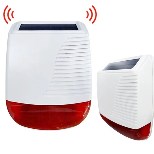 Sirena solare esterno wireless - solare,