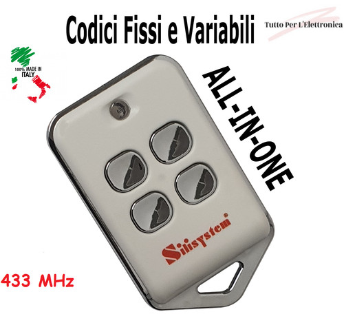 Telecomando universale 433mhz - universale,