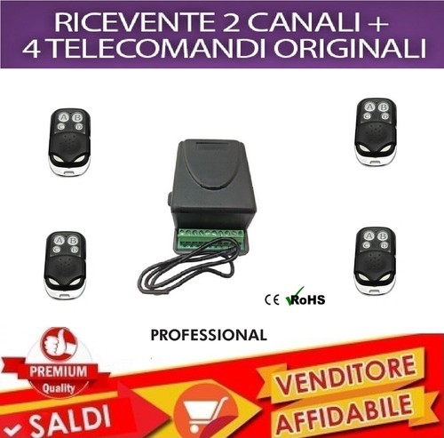 Kit ricevente canali 4 - kit, +