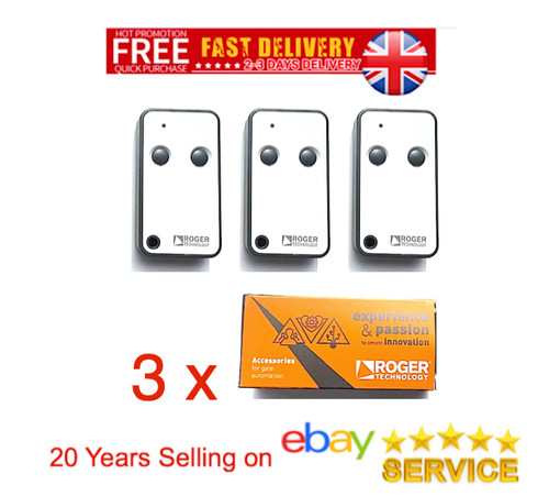 Roger e80 gate fob telecomando - roger,