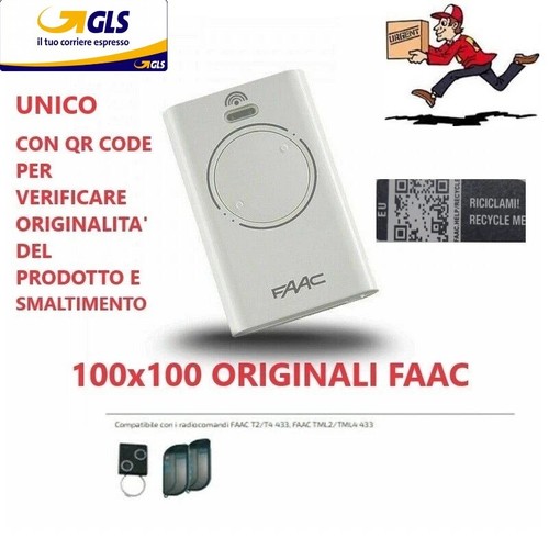 Radiocomando faac xt2 433 - radiocomando,