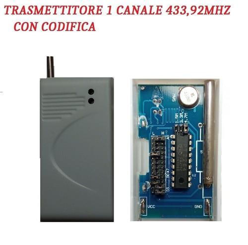 Trasmettitore 433mhz trasforma - 433mhz,